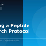 Structured flowchart for planning and building a complete peptide research protocol